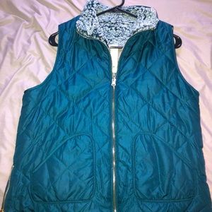 Blue irreversible vest